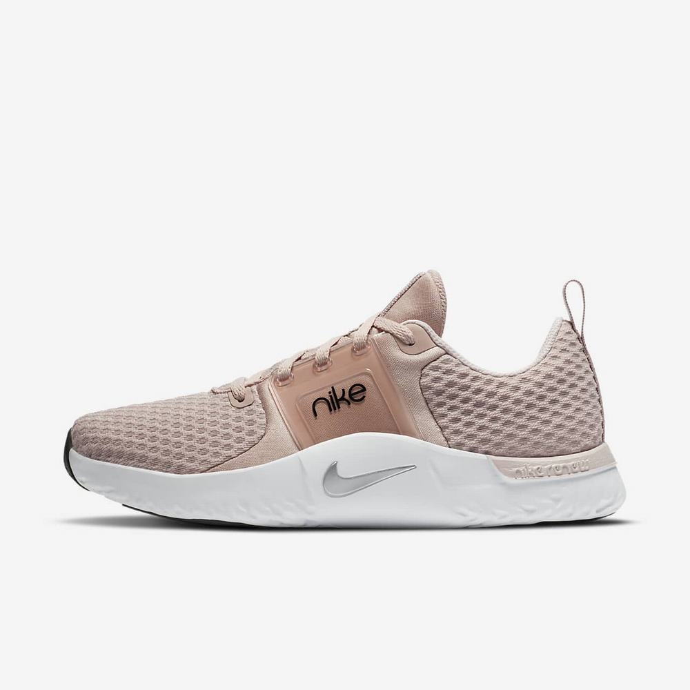 Chaussure De Fitness Nike Renew In-Season TR 10 Rose 4259-036 Stone Mauve/Barely Rose/Black/Metallic Silver Femme | YCE-20891581